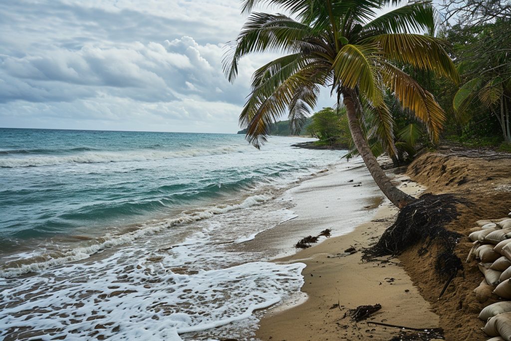 La montée des eaux en Guadeloupe : quel impact sur les zones côtières ?