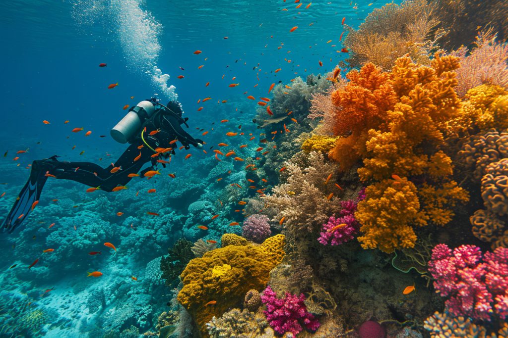 La Réserve Cousteau : plongée dans un aquarium naturel.