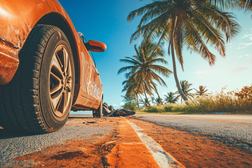 Que faire en cas d'accident ou de panne avec une voiture de location en Guadeloupe ?